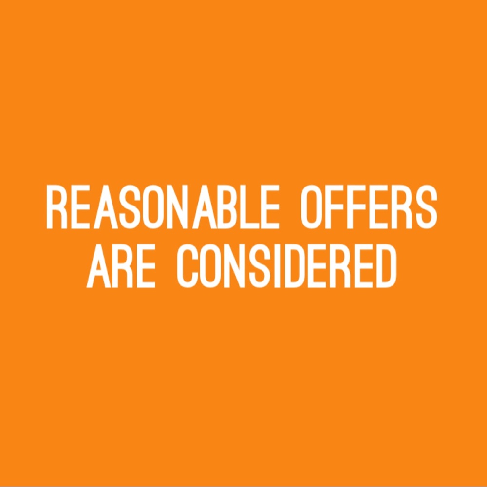 Reasonable offers considered